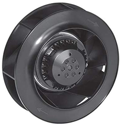 Easyricambi Ventilatore centrifugo EBM R4S190-AC04-05 per stufe a Pellet. Diametro: 190mm Altezza: 68,5mm