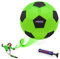 Kickerball - Pallone da calcio curvo e deviato - Calcia come i professionisti, ottimo regalo - perfetto per partite o giochi all'aperto e al chiuso, porta la Coppa del Mondo nel tuo cortile, verde