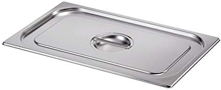 Gastro-Bedarf-Gutheil GN-Deckel ohne Löffelaussp. 1/3 GN Edelstahl geeignet GN Behälter 1/3