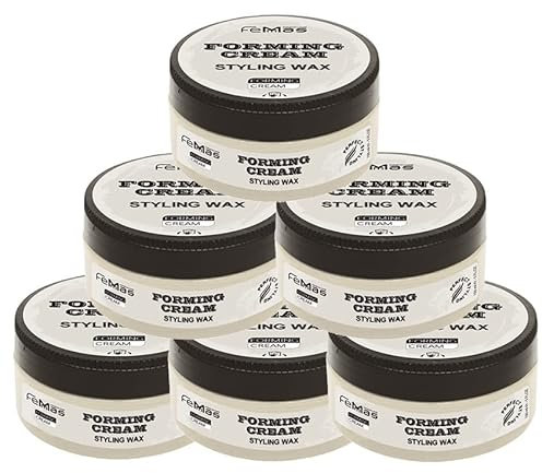 FemMas Forming Wax Strong & Matt 150ml Haarwax Haarwachs 6 Stück