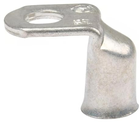 Ancor 262296 Tinned Lug 90degree #2/0 3/8, 2pc,Silver
