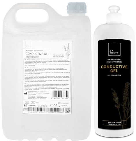 Gel Conductor de ultrasonido de alta viscosidad 5 LITROS + 1L adicional
