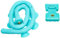 DigiPower Octopus Flexible Handyhalterung mit Saugnäpfen, 51cm universelle Smartphone-Halterung mit optimalem Halt auf glatten Oberflächen, Light Blue, EU-DP-SCH-BK
