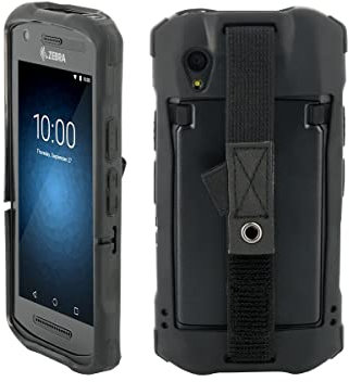 Mobilis Verstärkte Schutzhülle Kompatibel mit Honeywell TC21 - TC26 + Griffband und Stifthalter - Kompatibel mit Ladezubehör - PROTECH