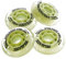 Instrike RX-Maxx Profi Mix 4 Pack 76A High Performance eXtra Grip Long Life Rollen Größe 68, 72, 76, 80, 84 mm (68 mm)