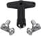 ROBUST Alloy Wheel Centre Cap Screws Bolts Key for Renault, Espace, Megane, Scenic, Clio, Laguna, Modus, Twingo, Logan, Sandero