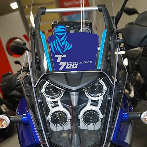 labelbike - Pegatina 3D de Resina Decoración y Protección de Cupulas de Moto Compatible con Yamaha Tenere 700 del 2022