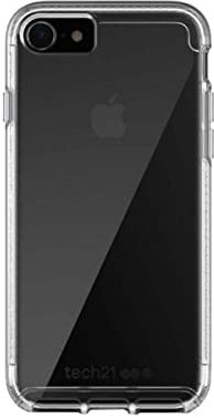 Tech21 Pure Clear Phone Case for iPhone 7/8/SE Gen 2/3, Clear