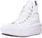 Converse Jungen Chuck Taylor All Star Move Platform Sneaker, White Pixel Purple White, 40 EU