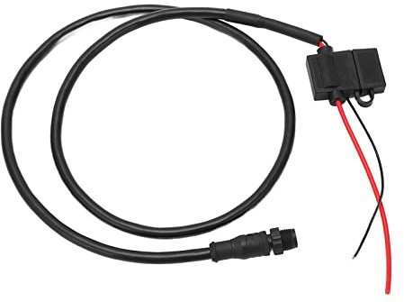Per Cavo N2K 1 M, per Cavo di Alimentazione Maschio NMEA 2000 N2K con Fusibile 5 Pin 39,4 Pollici Lungo per Reti