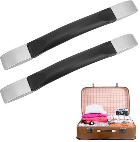 plplaaoo 2 Stücke Koffergriff, Gepäck Koffer Griff,24.1 cm Ersatz-Koffergriffe, Reisekoffer Reparatur Zubehör, für Koffer Box, Gepäckkoffer, Werkzeugkoffer Koffer, Gepäckkoffer
