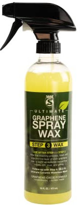 SILCA Cera spray al grafene Bike Spa - Massima protezione della vernice - Facile da applicare - Flacone spray da 16 once - Protegge fino a 90 giorni - Profumo Margarita