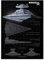 Displate Star Wars Metallposter - Vehicle Schematics Star Destroyer Poster 67.5 cm x 48 cm - Geschenk, Deko, Plakatte