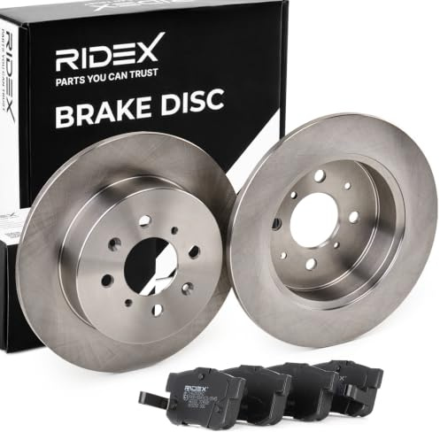 RIDEX Bremsenset Hinten 260,0mm Bremsscheiben und Bremsbeläge Kompatibel mit HONDA CIVIC VII Hatchback EU, EP, EV