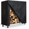 Kaminholzabdeckung, Outdoor Kaminholz Log Storage Rack Abdeckung, Kaminholzregal, 210D Oxford Tuch 2,4m & 1,2m Wasserdichte Kaminholzabdeckung, S