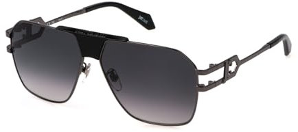 Just Cavalli Unisex-Brille für Erwachsene, Total Shiny Gun, 61