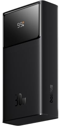 Baseus Star-Lord 10.000 mAh Digital Display Powerbank 30W - Schwarz