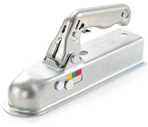 Acoplamiento de bola de tracción, boca, remolque, garra de embrague, 50 mm, acoplamiento de bola de tracción, redondo, carga de tracción 800 kg, para coche, universal, boca, remolque