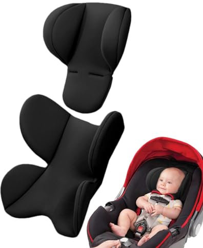 Baby Car Seat Insert Newborns Insert for Car Seat Newborns Cozy Sleeping Car Seat Cushion Baby Head Support for Car Seat Car Seat Cushion Insert for Newborns