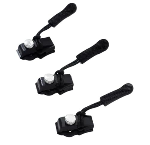 Fix Zip Puller and Slider Repair Kit - Removable Replacement Zippers With Seam Ripper and Plier for Repairing Coats and Jackets