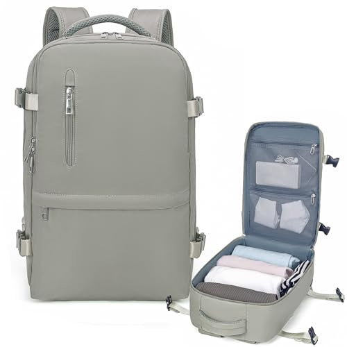 Xkdoai for Ryanair Cabin Bags 40x30x20, Small Underseat Carry On Travel Backpack Casual Hand Luggage Flight Loptop Bags for Women Men Cabin Size Rucksack