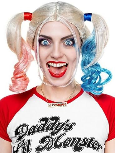 Hochwertiges Halloween Make-up Set - Harley - Verkleidung Schminke - Karneval & Motto-Party