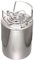 bierbrauset 6 bis 24,5 l 304 Edelstahl Stickstoff Kaffeekanne Bierfass Mini Fass Bier Growler Heimbrau-Sets(10L)