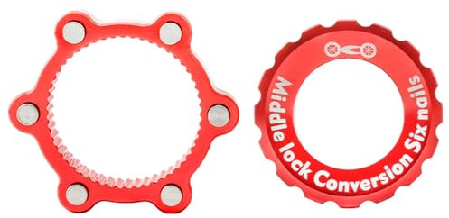 Adattatore Da Centerlock A 6 Bulloni | Freni a Disco Standard Boost con Attacco Centerlock | Adattatore Rotore Per Enduro E Bici Con Attacco A 6 Fori