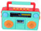 Milisten Radio Simulé Garçon Fille Radio pour Garçons et Filles Apprentissage Musical et Histoires Éducatif Couleurs Aléatoires Couleur Aléatoire