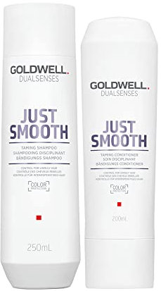 Goldwell Dualsenses Just Smooth Bändigungs Shampoo 250ml und Conditioner 200ml