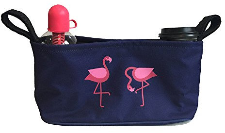 Buggy Ordnungshelfer, Buggy-Tasche, Beutel für Windeln und Feuchttücher – passt an die Lenkstange jedes Kinderwagens/Buggys Rollstuhltasche – ideal für Rollatoren und Gehhilfen