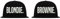 TRVPPY Unisex Snapback Cap Modell Blondie Kappe Burgund