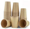 TOROTON Gobelets en Papier Kraft, Lot de 50 Tasse Café pour Servir du Café, du Thé, des Boissons Chaudes et Froides, 350ml