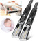 YENUO Soft Close Drawer Runners Slides Full Extension 300 350 400 450 500 550 600mm Side Mount Ball Bearing Metal Black Rails Track Guide Glides Heavy Duty 45kg (Soft Close -1 Pair, 16 inch(400mm))