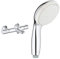 Grohe Mitigeur Thermostatique Bain/Douche Grohtherm 800 34569000, Argent, Argent (Import Allemagne)/Argent & 27597001 Douchet te À Main 2 Jets Tempesta, Chromé, Argent (Import Allemagne)