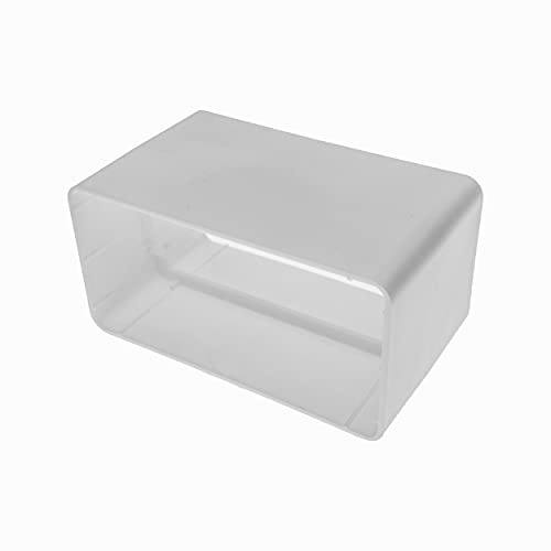 Raccord de tuyau rectangulaire 220 x 55 mm pour le raccordement des tuyaux Système de ventilation, chauffage, refroidissement.
