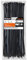 Oksdown 100 Pack Black Plastic Cable Ties 250mm×3.6mm Heavy Duty Strong Nylon Premium Self Locking 10 inch/25 cm Long Zip Tie Wraps