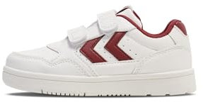 hummel Camden Jr Sneaker, White Red, 9.5 UK Child
