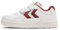 hummel Camden Jr Sneaker, White Red, 9.5 UK Child