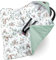 Pepi - Einschlagdecke Babyschale - 90x90 cm - Kinderwagen Decke - Babyschale Decke - Baumwolle Babydecke für Autositz - Babyeinschlagdecke