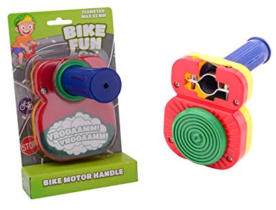 Smart-Planet Lustige Fahrradklingel zum Drehen für Kinder Fahrrad Rechts - Griff für Fahrradlenker Motorrad Geräusche - Geschenk für Geburtstag oder Ostern