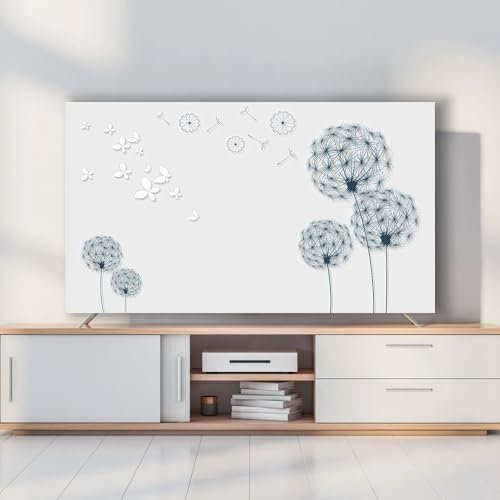 VBVARV TV Dust Cover,Polyester Microfiber Cloth Easy To Cover Your TV Style,15,43in