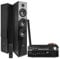 Fenton SHF80B Floor Standing HiFi Speakers with DAB+ Internet Radio, CD Player, Bluetooth Amplifier - Complete Tower Stereo System for Home Audio Entertainment