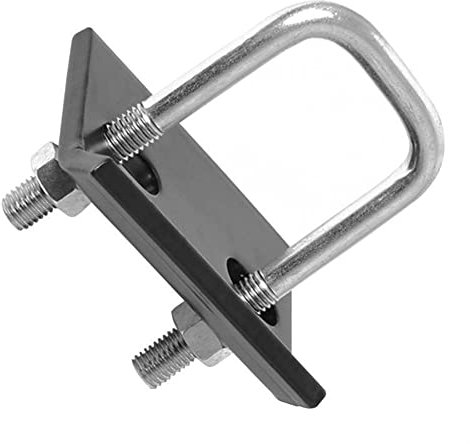 CASOTA U Bolts Steel U-Bolt Anti-Rattle Stabilizer Lock Heavy Duty Hitch Tightener Clamp Towing Damper Coupler for Trailer Truck Bike Racks Universal for Fastening