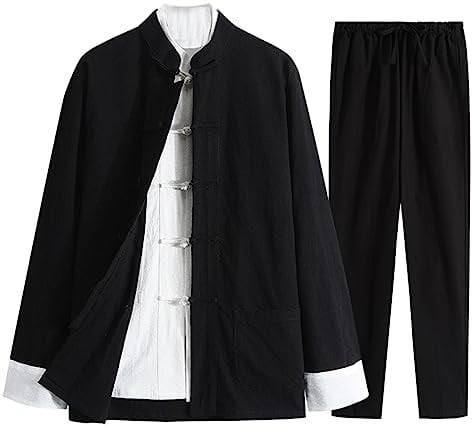 Kung-Fu-Uniformen, Tang-Anzug, Chinesische Traditionelle Kleidung Für Herren, Einschließlich Hemden, Hosen, Jacken, Kampfsport-Anzug, Baumwoll-Leinen, Tai-Chi-Kleidung, Zen-Meditationsuniform
