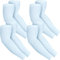 BuzToz Damen Armstulpen, 4 Paar, Hellblau