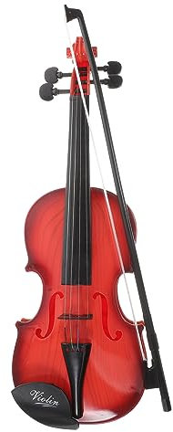 BESTonZON Violine Spielzeug für Junge Mädchen Musikinstrument für Anfänger Pädagogisches Musikspielzeug aus Hochwertigem Kunststoff Fördert Musikalische Fähigkeiten und Kreativität für Kleinkinder