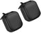 2 Pcs Earphones Case, Headphone Sleeve Mini Storage Bags Portable Multifunctional In Ear headphones Small Hard Box Earbuds Case