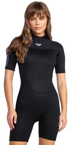 Roxy Damen 2/2 Prologue Women BZ SS SP FL S/SL Springsuit, Black, XXS