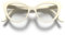 LONDON MOLE® Empress Lese-Brille | Coole Katzenaugen-lesebrillen | Damen | Federscharnieren